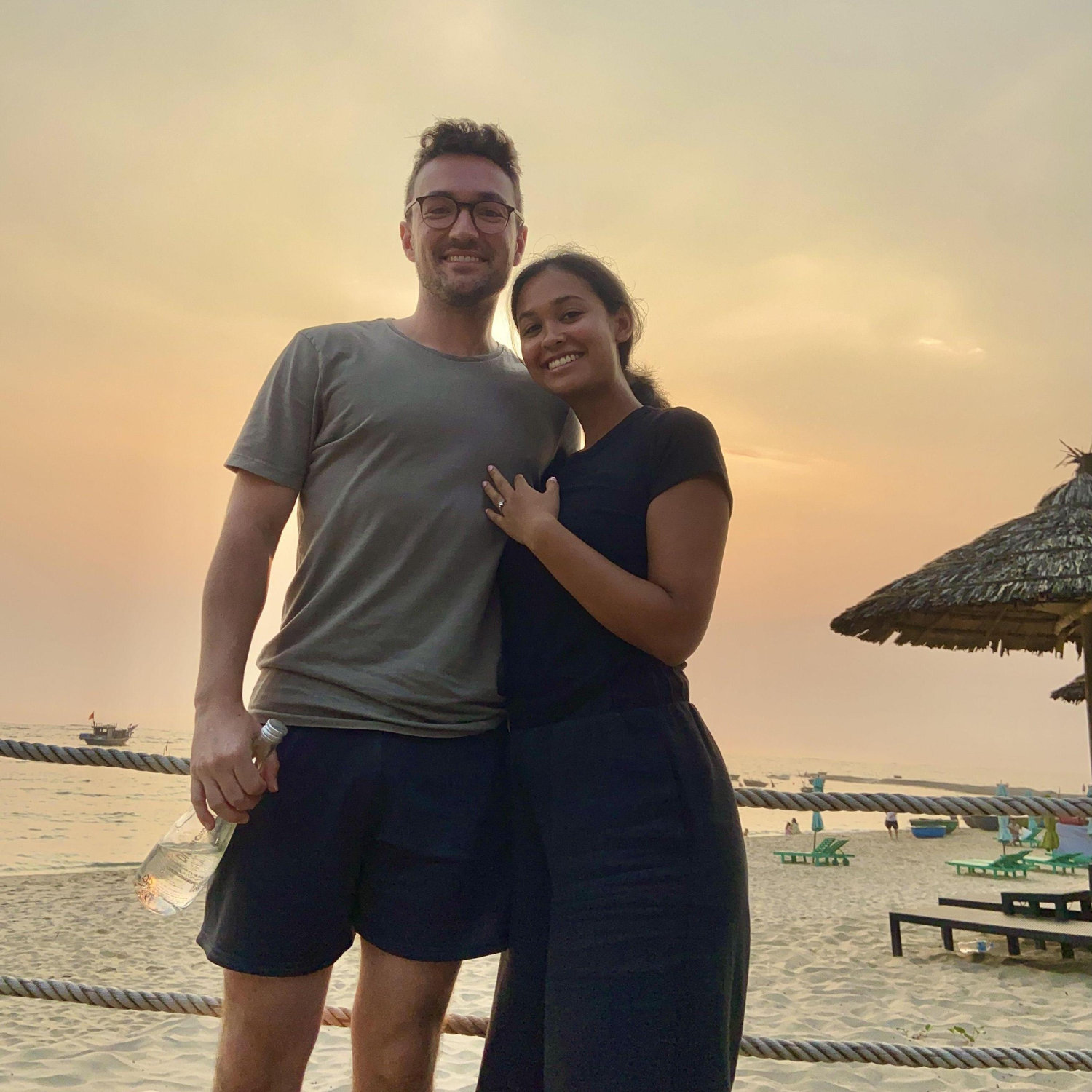 Ch5: March 27, 2024 - moments after Chas proposed!