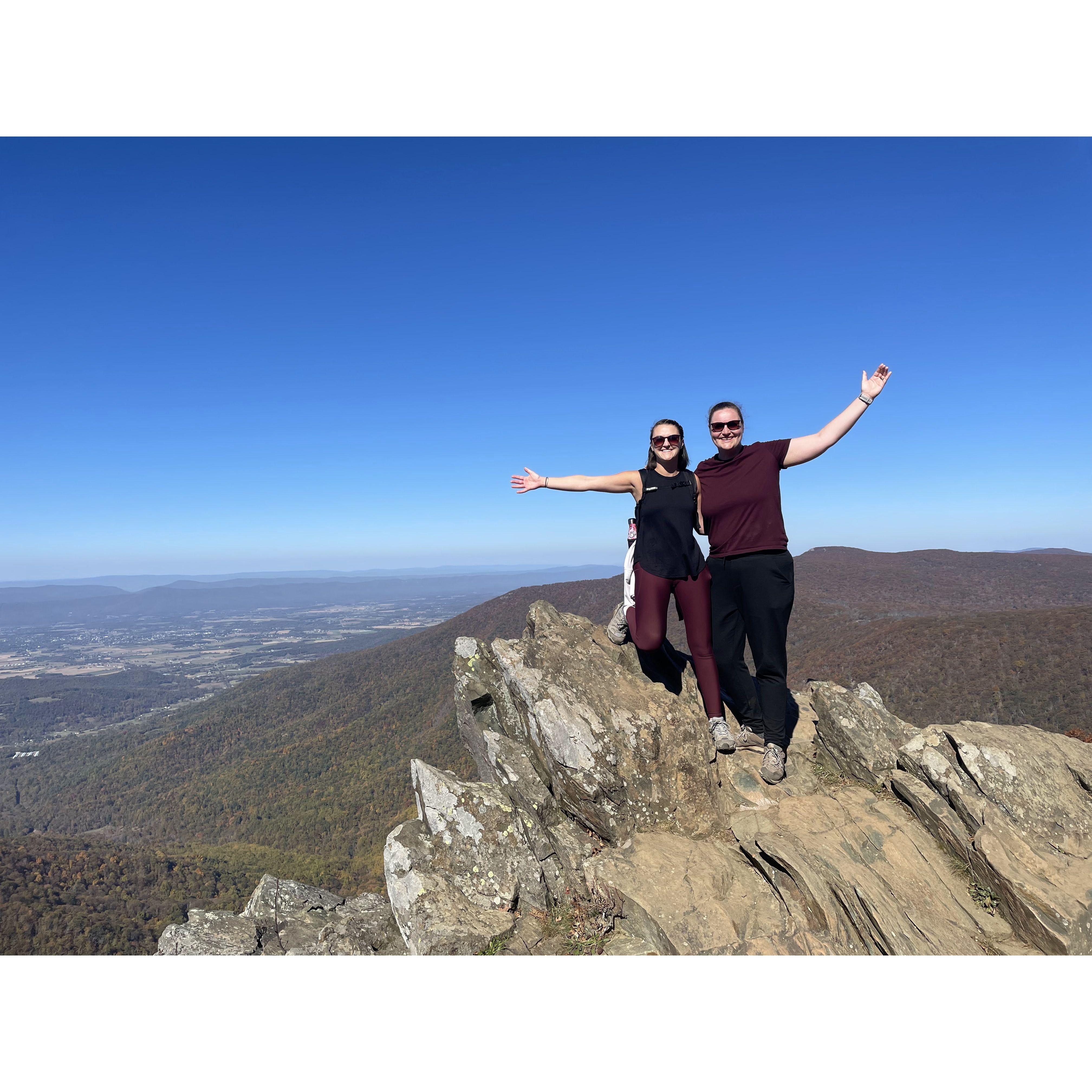 Our engagement trip to Shenandoah National Park in the Blue Ridge Mountains