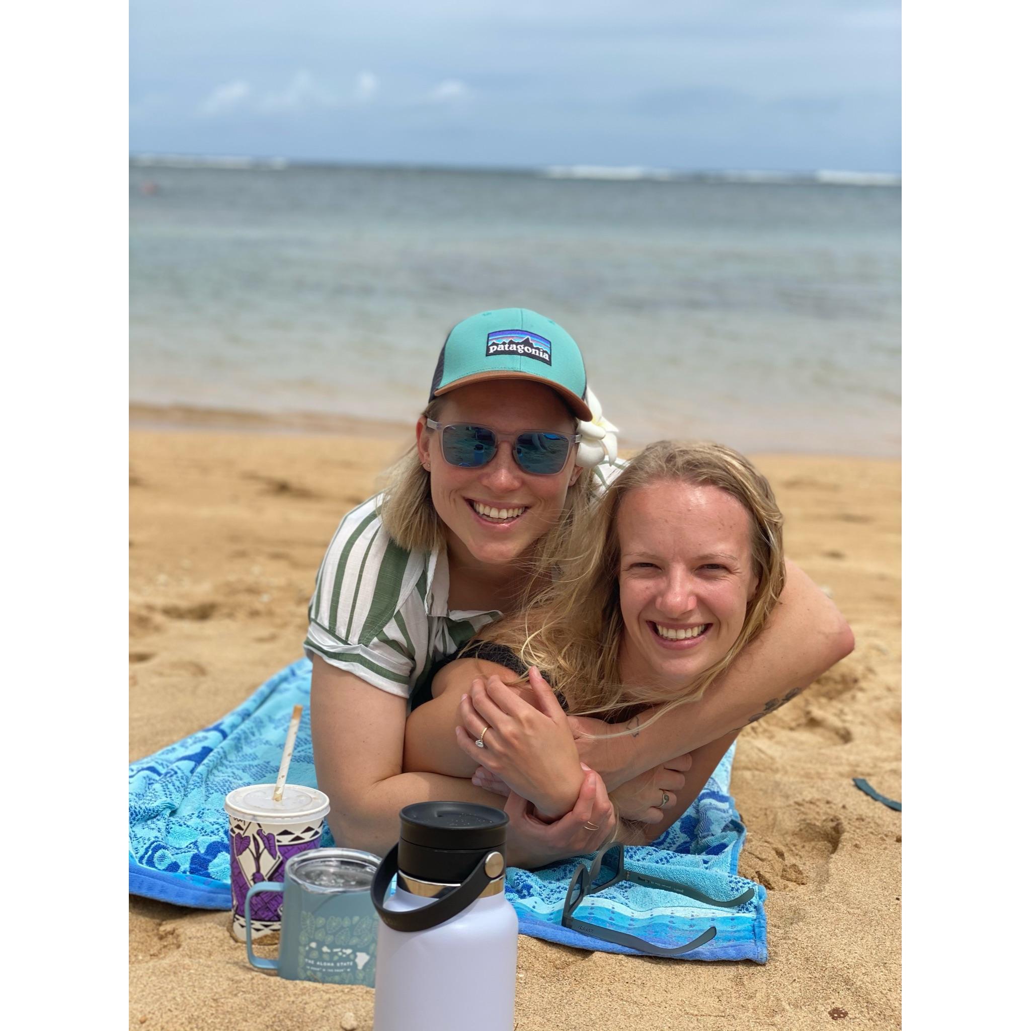 In Kauai, Hawaii! We are returning to Hawaii for our honeymoon