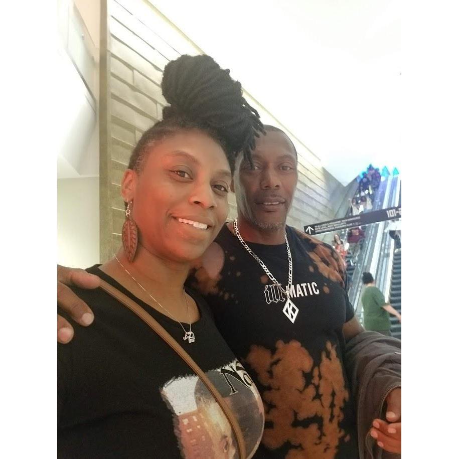 Bae supporting Bae lol #Nas concert