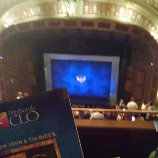 Aida. One of my favorite shows. I love that Jon loves theater too.