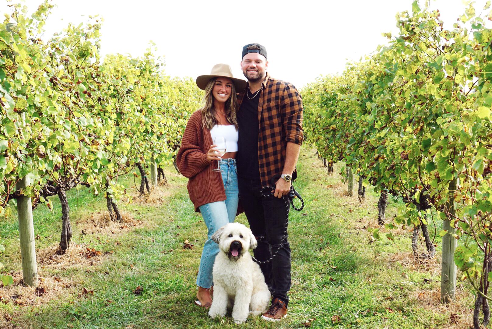 Working Dog Winery with Mac!