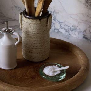 La Riccia Recycled Glass Salt Dish