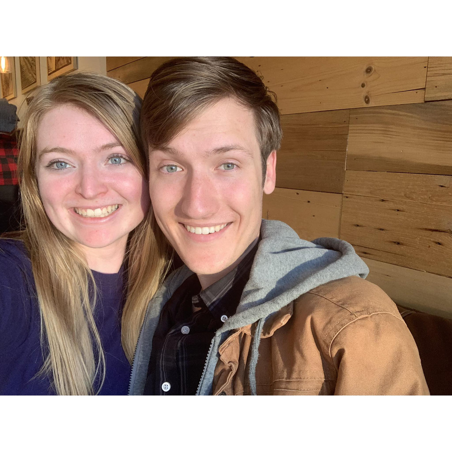 Throughout our engagement, our time together has been short and sweet, as we're long-distance: Jocelyn is a senior at TAC in MA, and Ben is teaching in NJ!