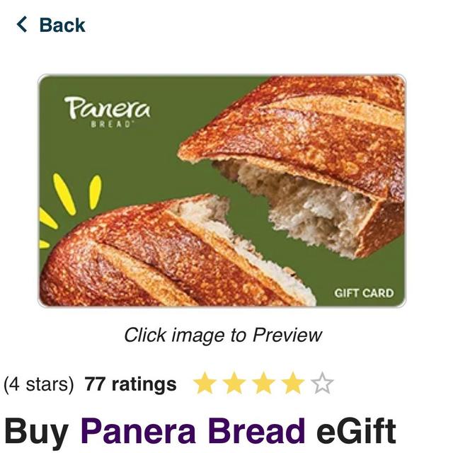 Buy Panera Bread Gift Cards | GiftCardGranny