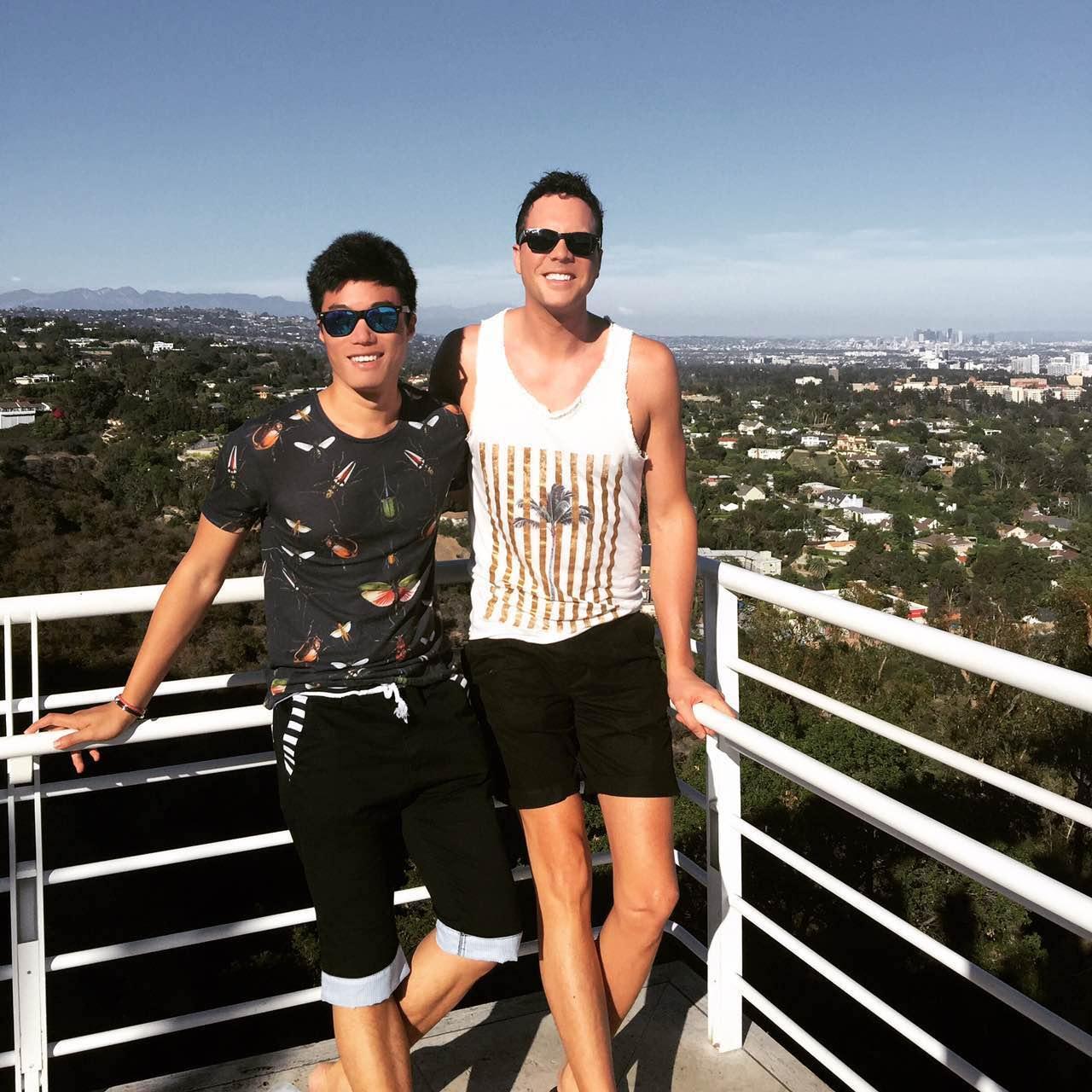 One of our first dates to The Getty Center!