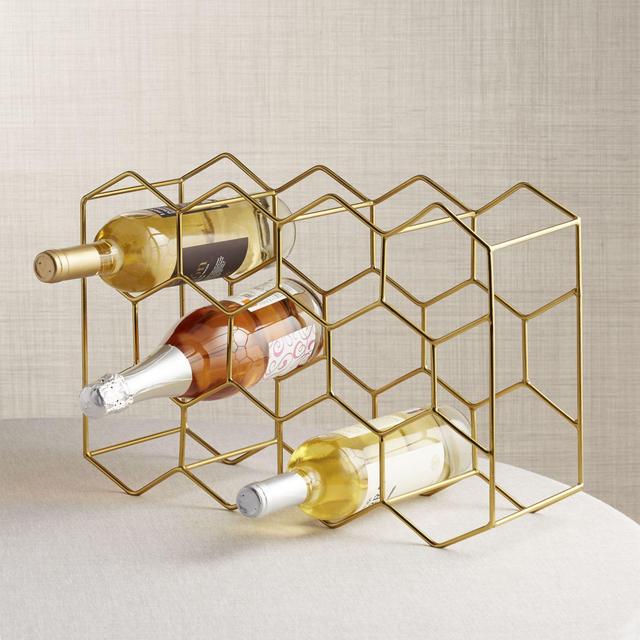 Crate and Barrel, 11-Bottle Wine Rack | Zola