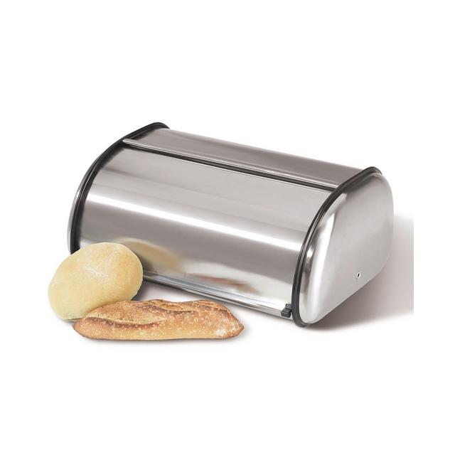 Oggi Bread Box with Stainless Steel Lid
