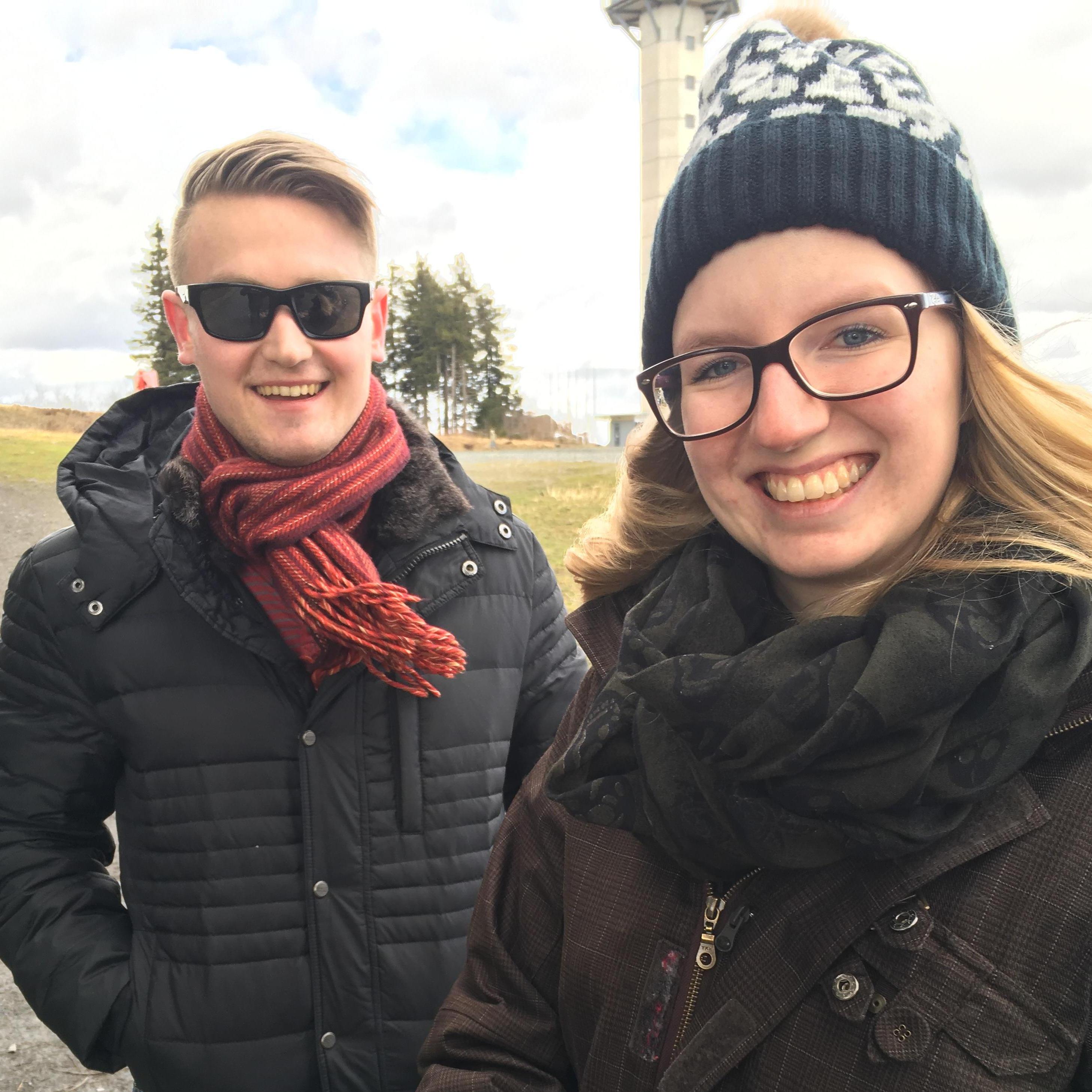 James first visit in Germany!