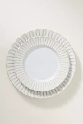 Costa Nova Cristal Salad Plates, Set of 4