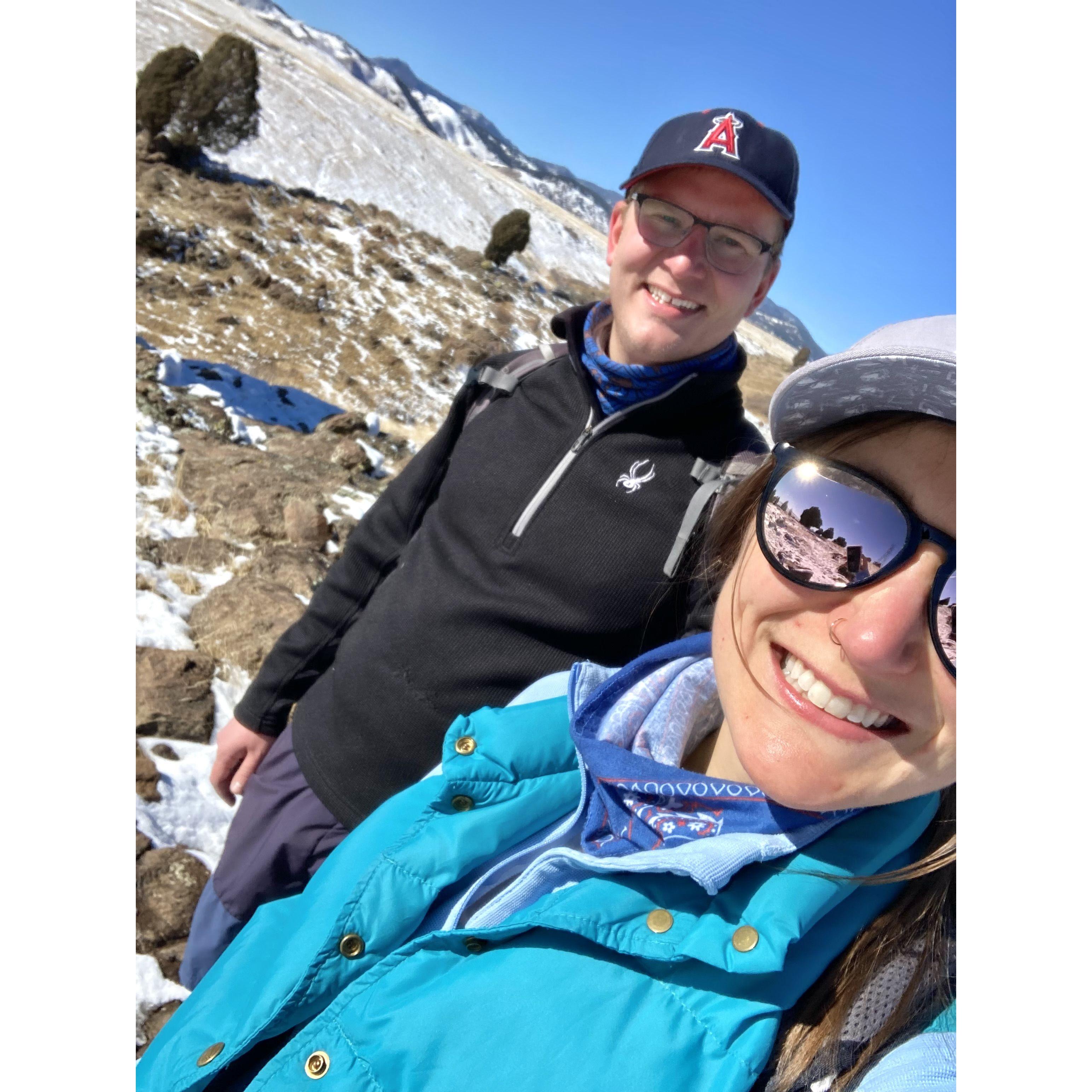 Hiking in Golden, Colorado