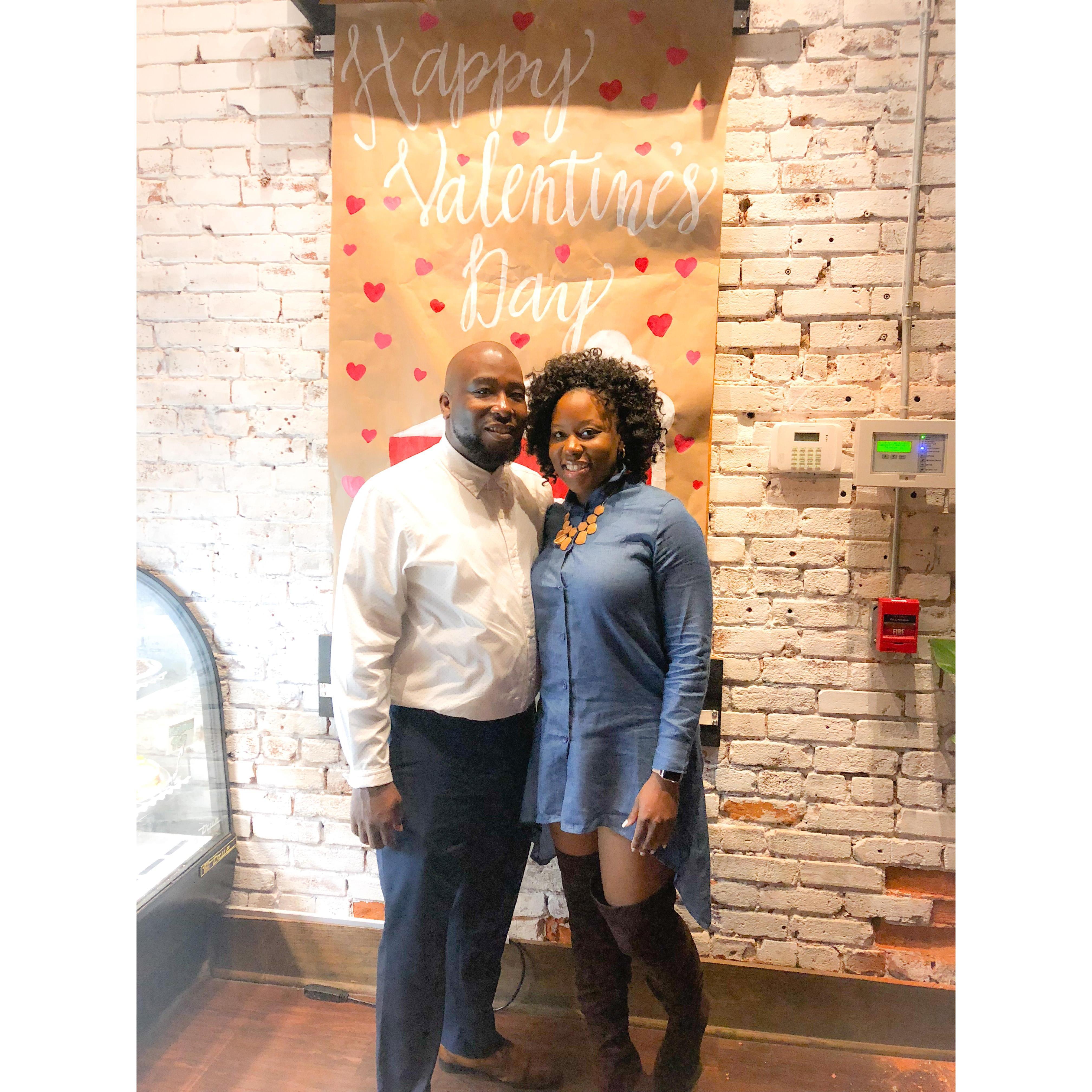 Our first Valentine’s Day