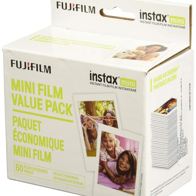 Fujifilm Instax Mini Instant Film Value Pack - (60 Total Pictures)(Package may vary)