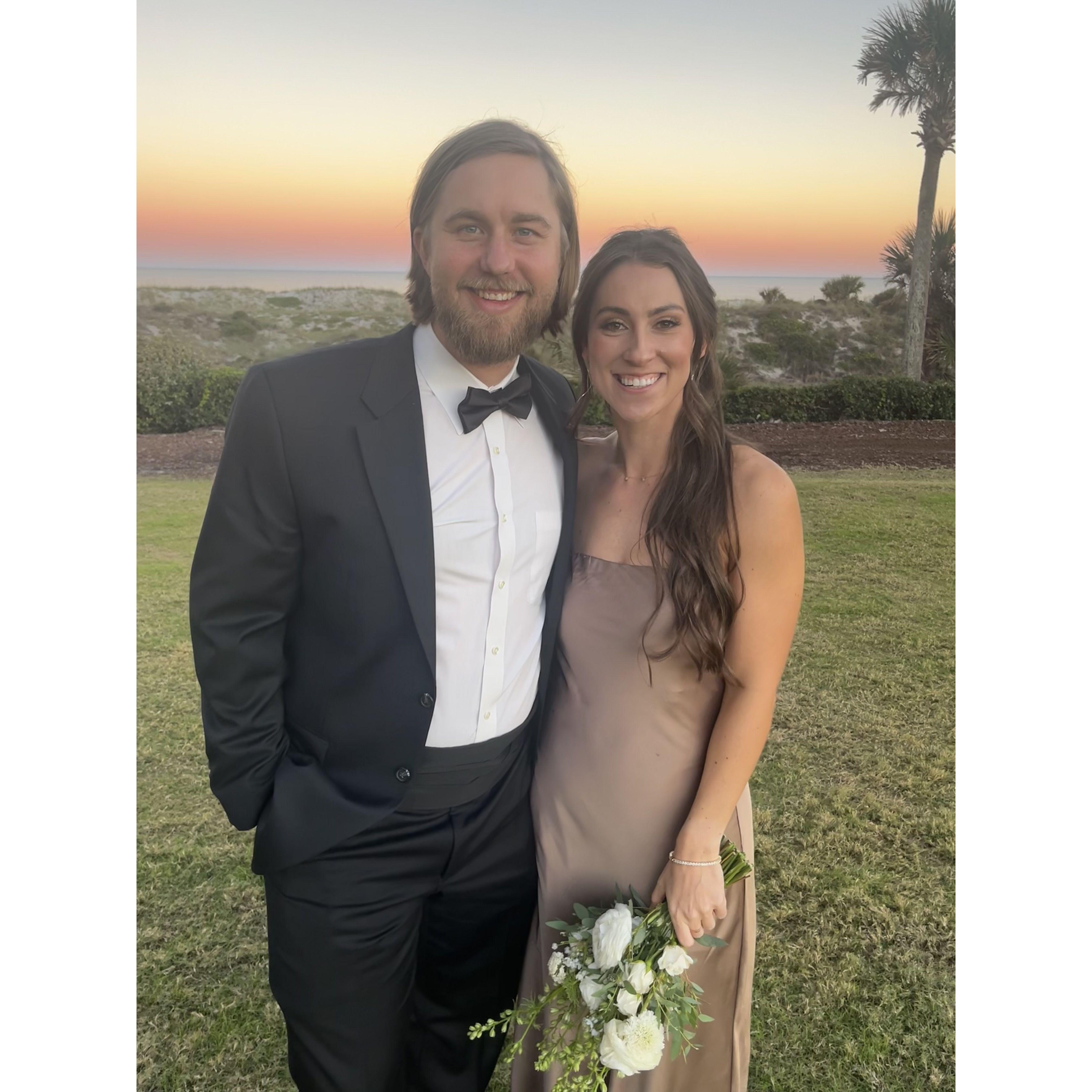 Kate and Allen's wedding in Amelia Island!