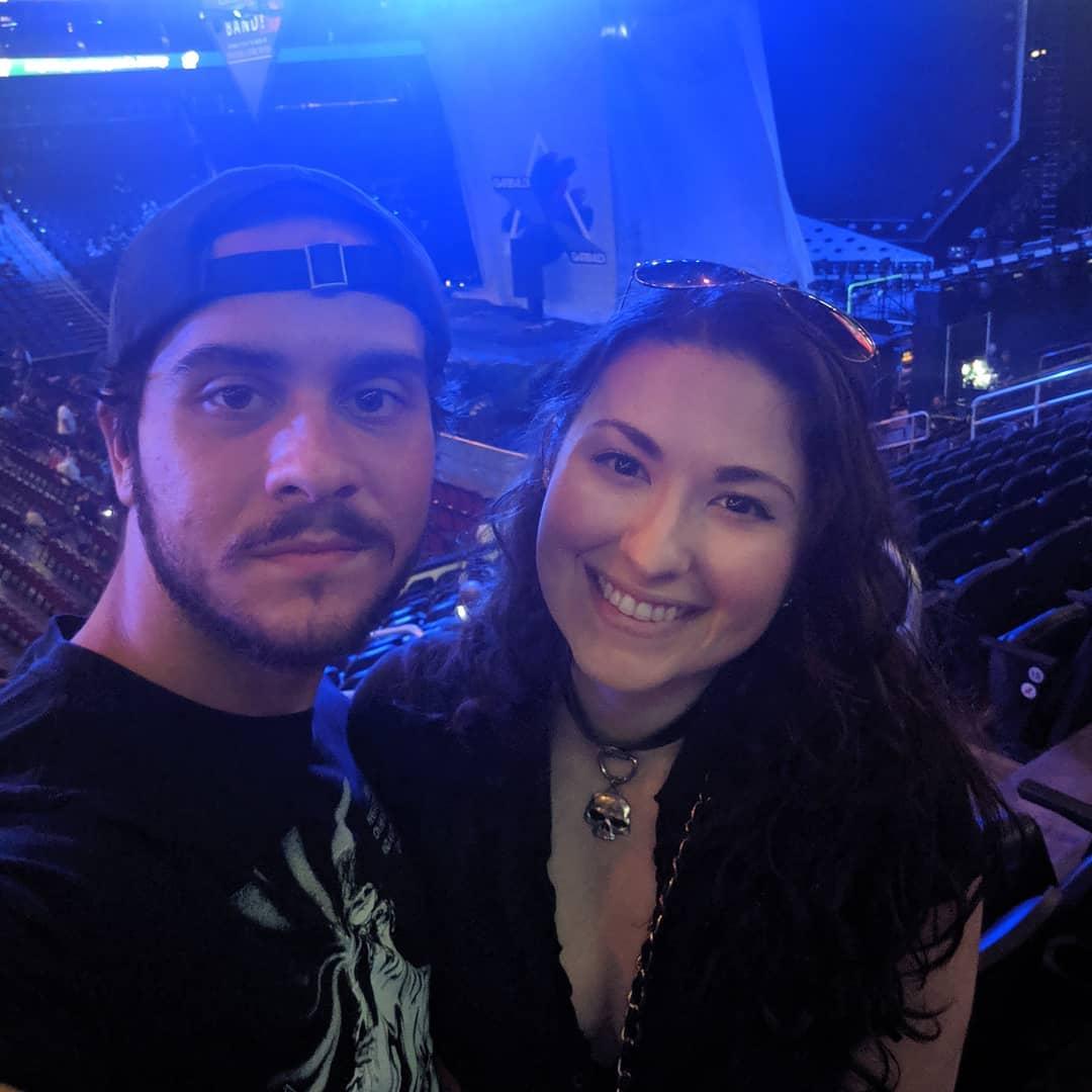 Seeing KISS in concert!