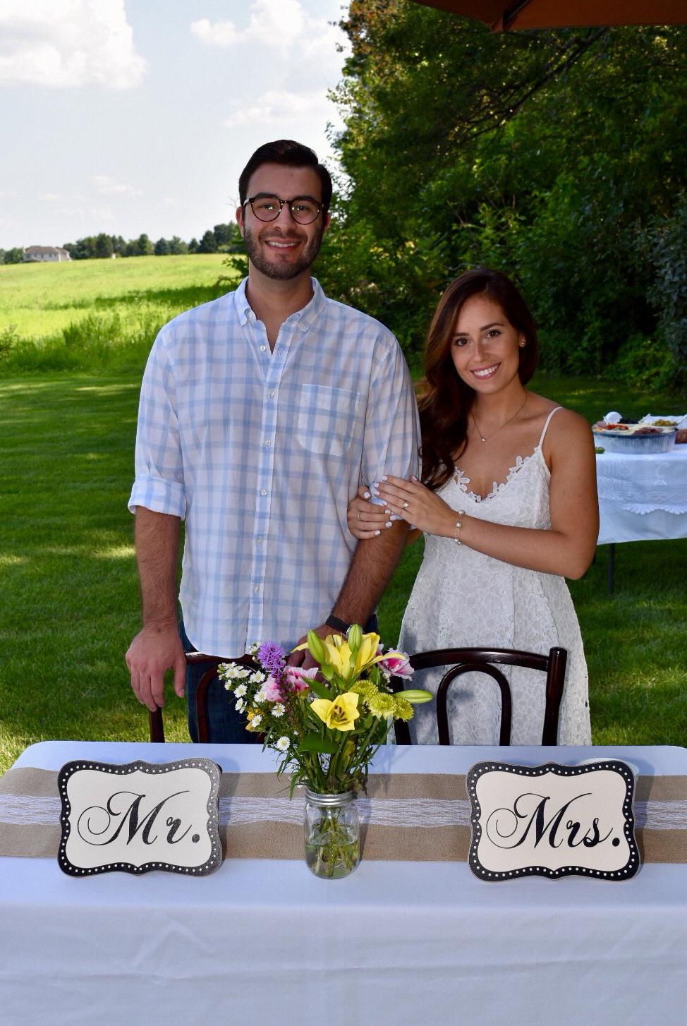 July 27, 2019: Pennsylvania Engagement Party hosted by my lovely Future Mother-in-Law and Nanna