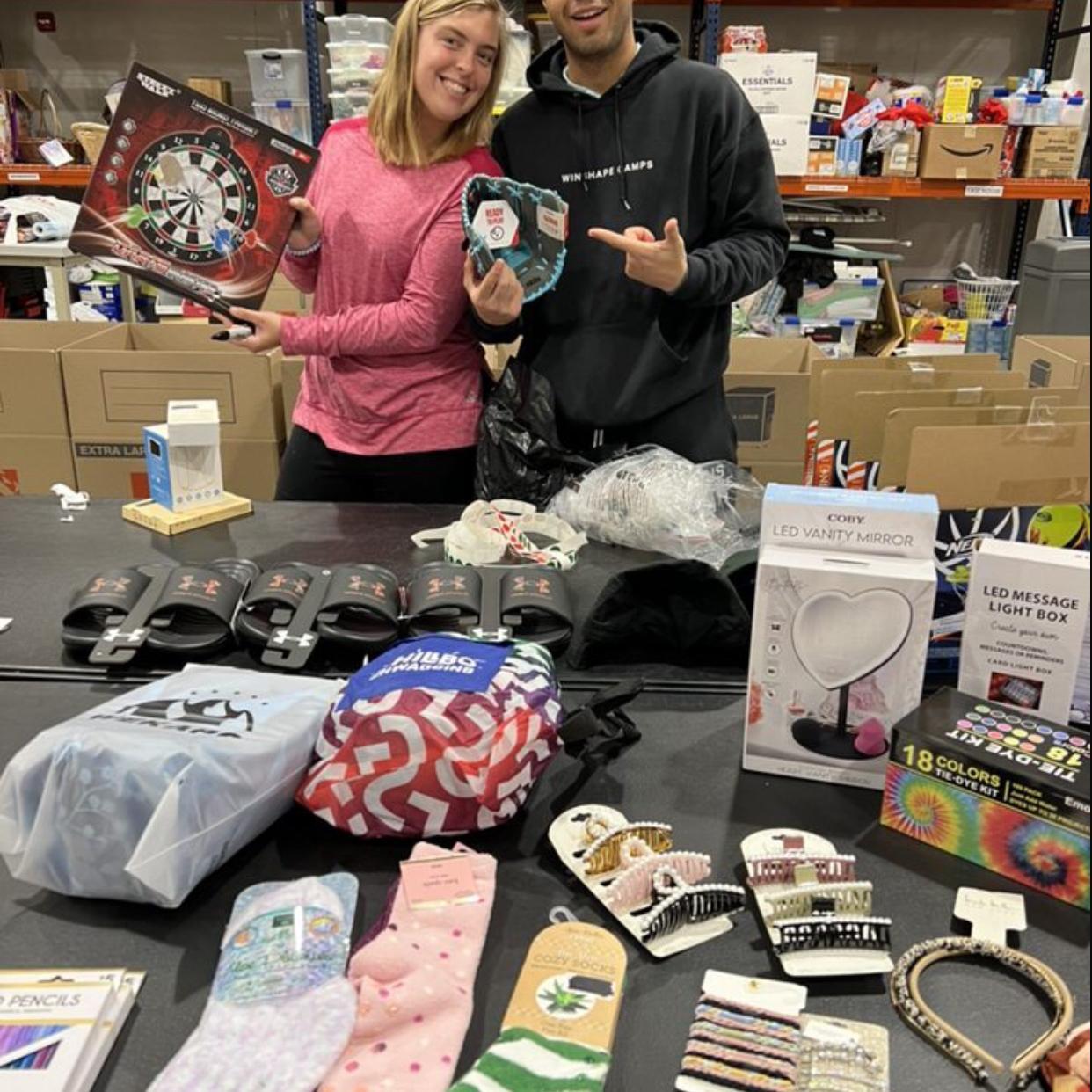 Brandon visited Auburn and helped with Church of the Highlands Christmas outreach!