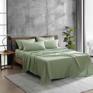 Solid Lightweight 6-Piece Sheet Set