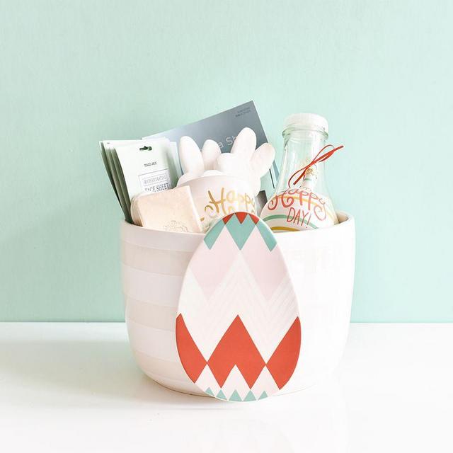 White Stripe Happy Everything!™ Big Bowl
