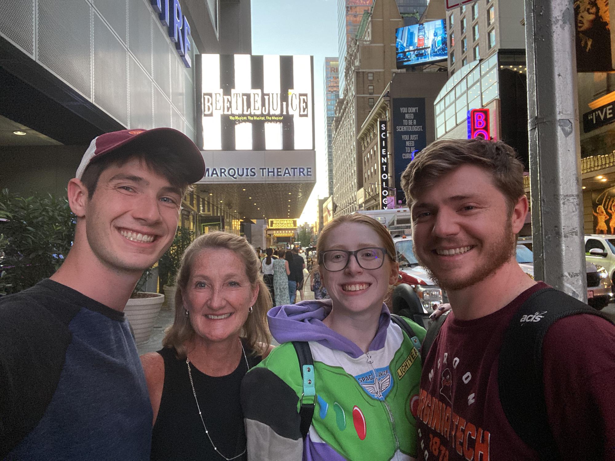 Kat’s first New York musical (that she already knew all the words to…)