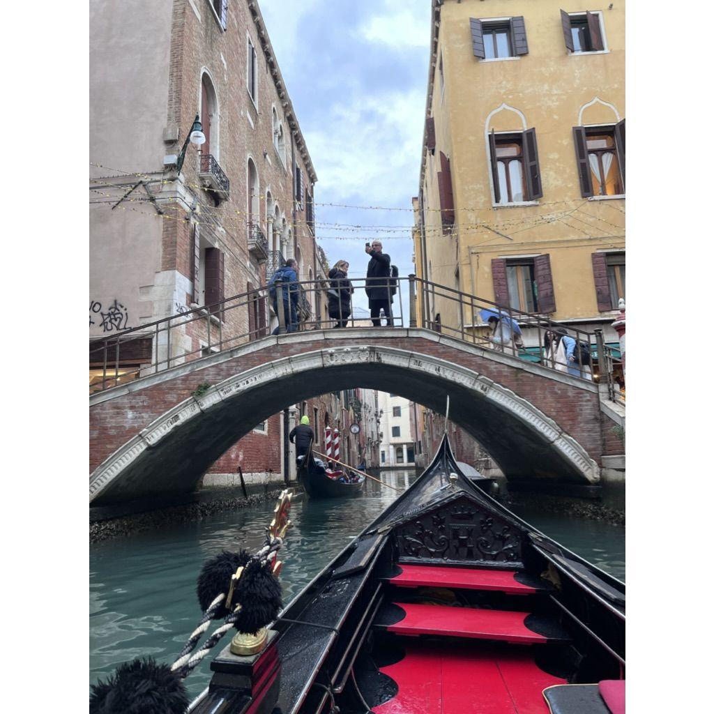Gondola ride in Venice, Italy