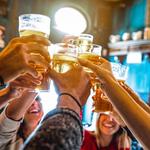 Enjoy a beer at the Antillia Brewing Company