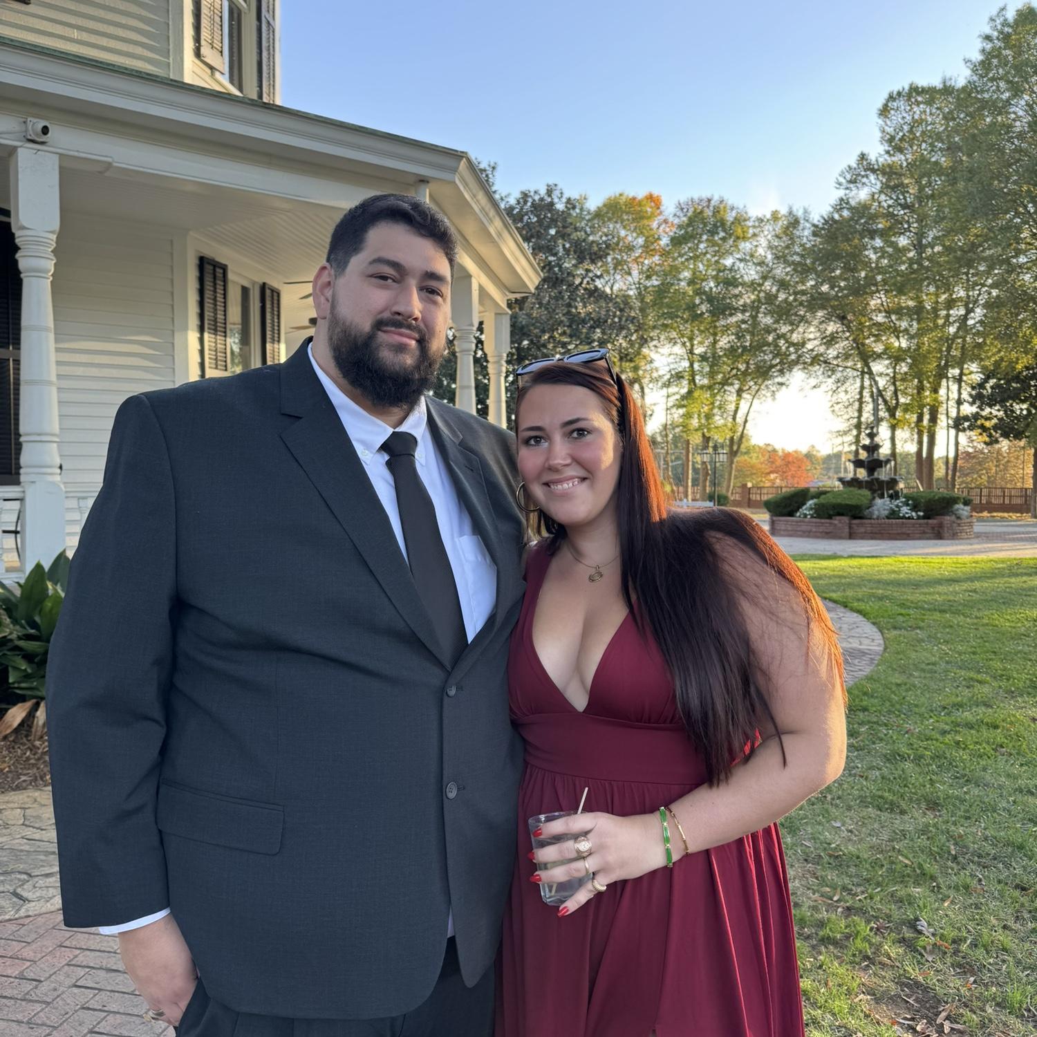Our friends, Courtney and Quinn, wedding!