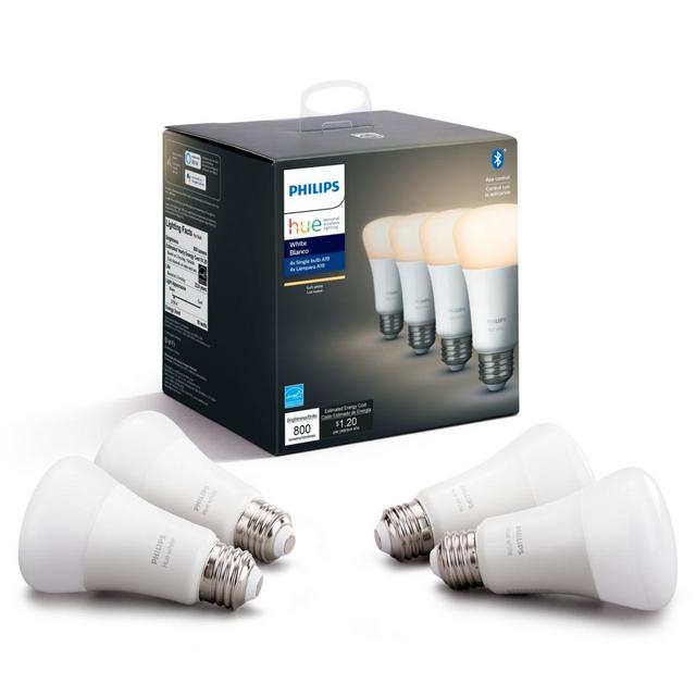 4-pack Philips Hue Smart Bulbs