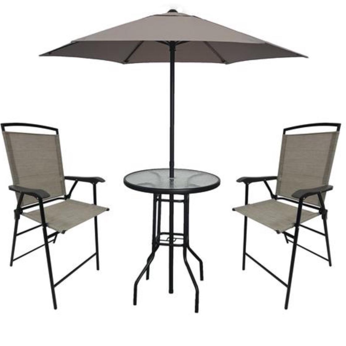 Backyard Creations® Four Piece Patio Bar Height Set