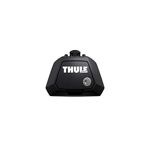 Thule 710400 Roof Racks, Evo Raised Rail, Black, Set of 4