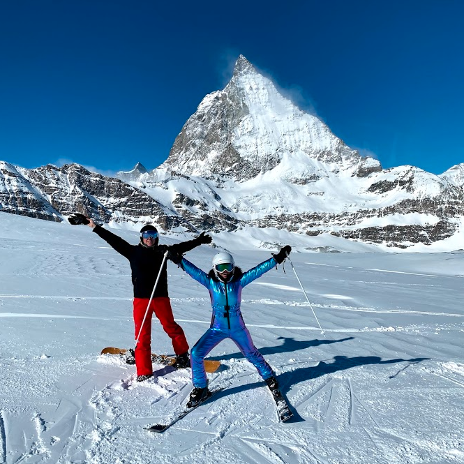 Skiing in Zermatt