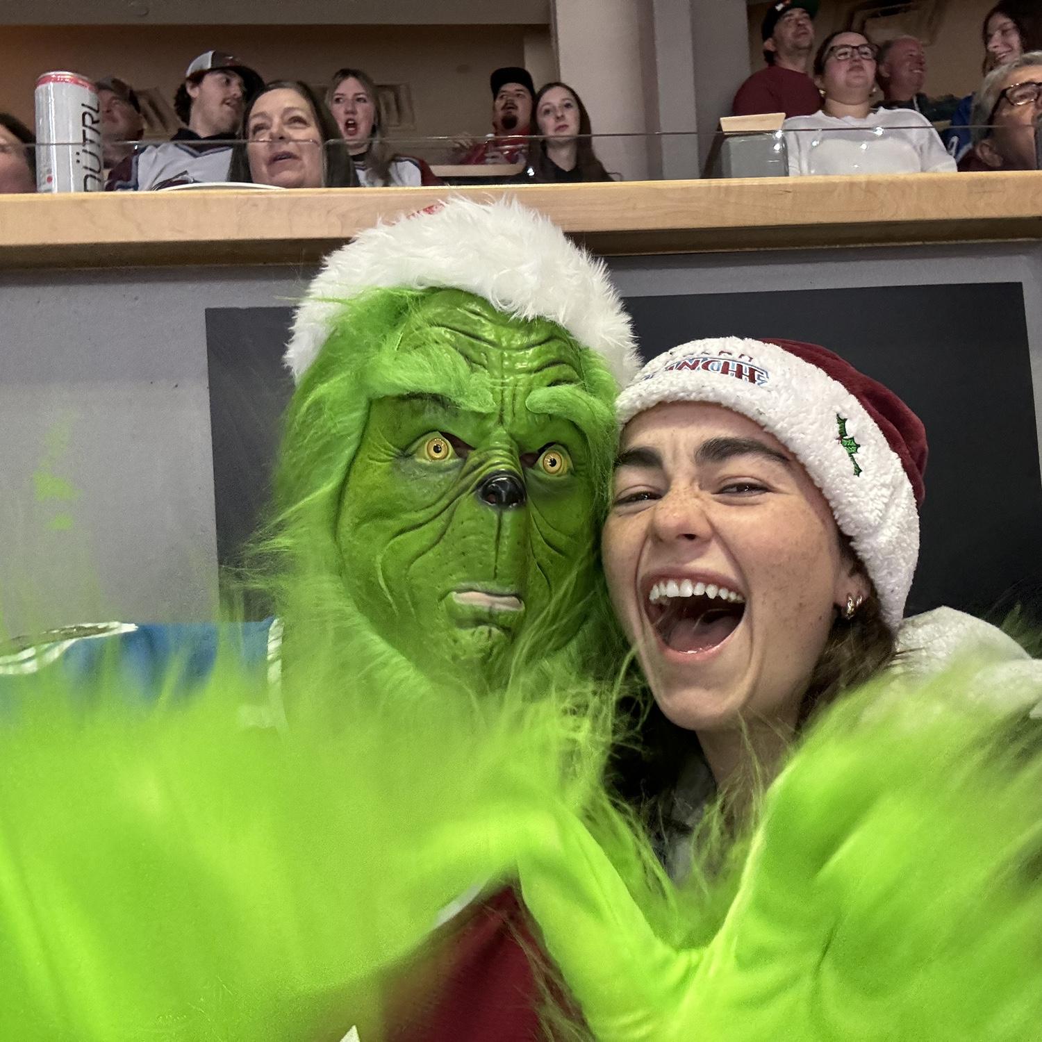 Garrett showed his true colors at an Avs game this winter