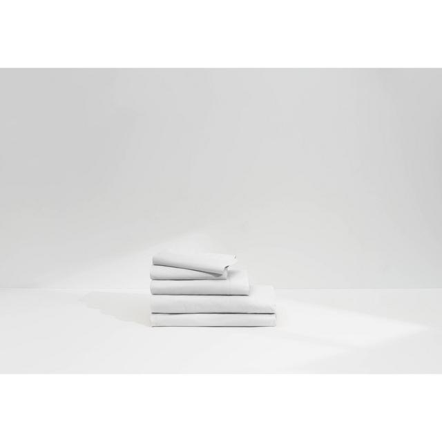 The Casper Queen Sateen Sheet Set White