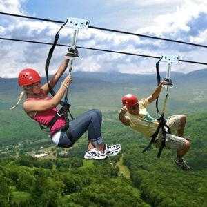 Zip Lining In The Anamuya Mountains On Our Honeymoon