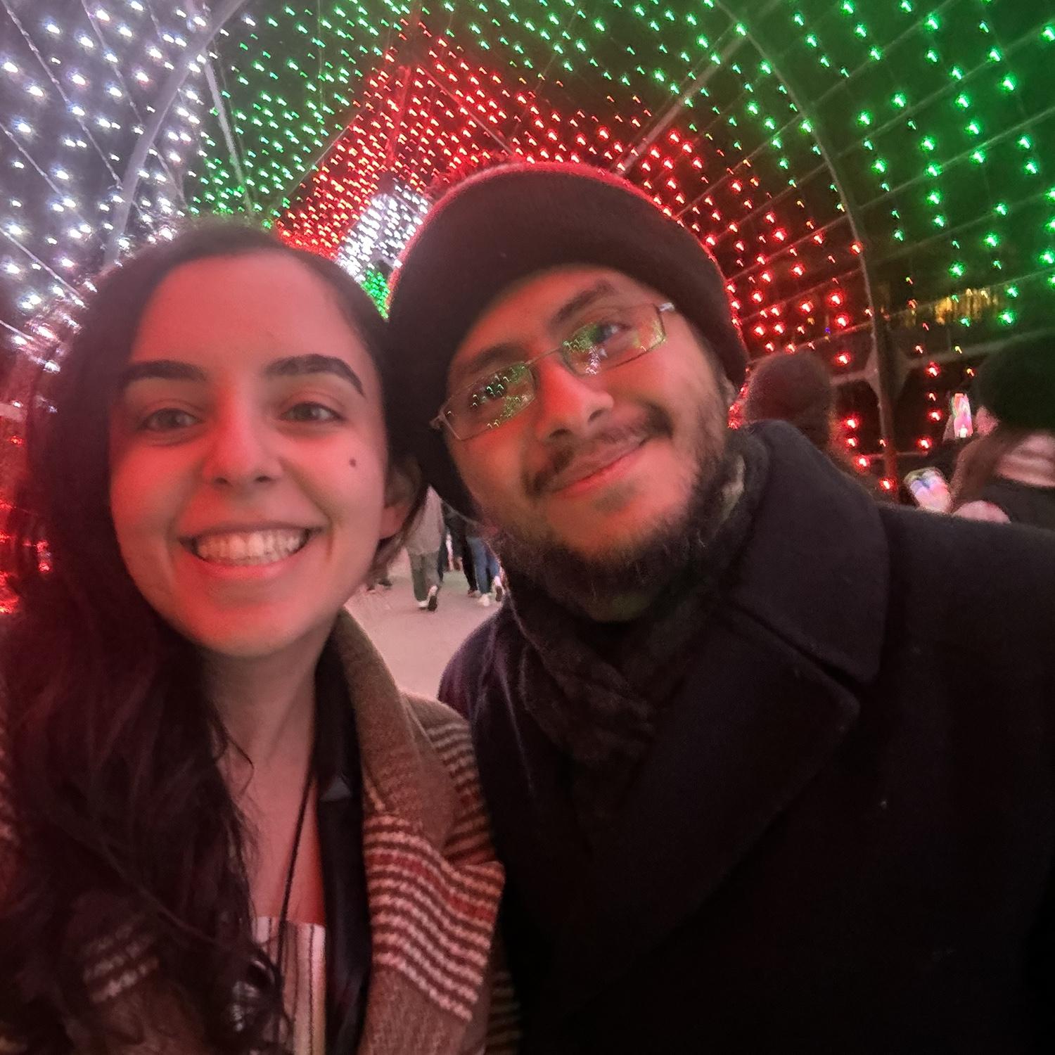 Our wedding is in Winter (Maria's favorite season)