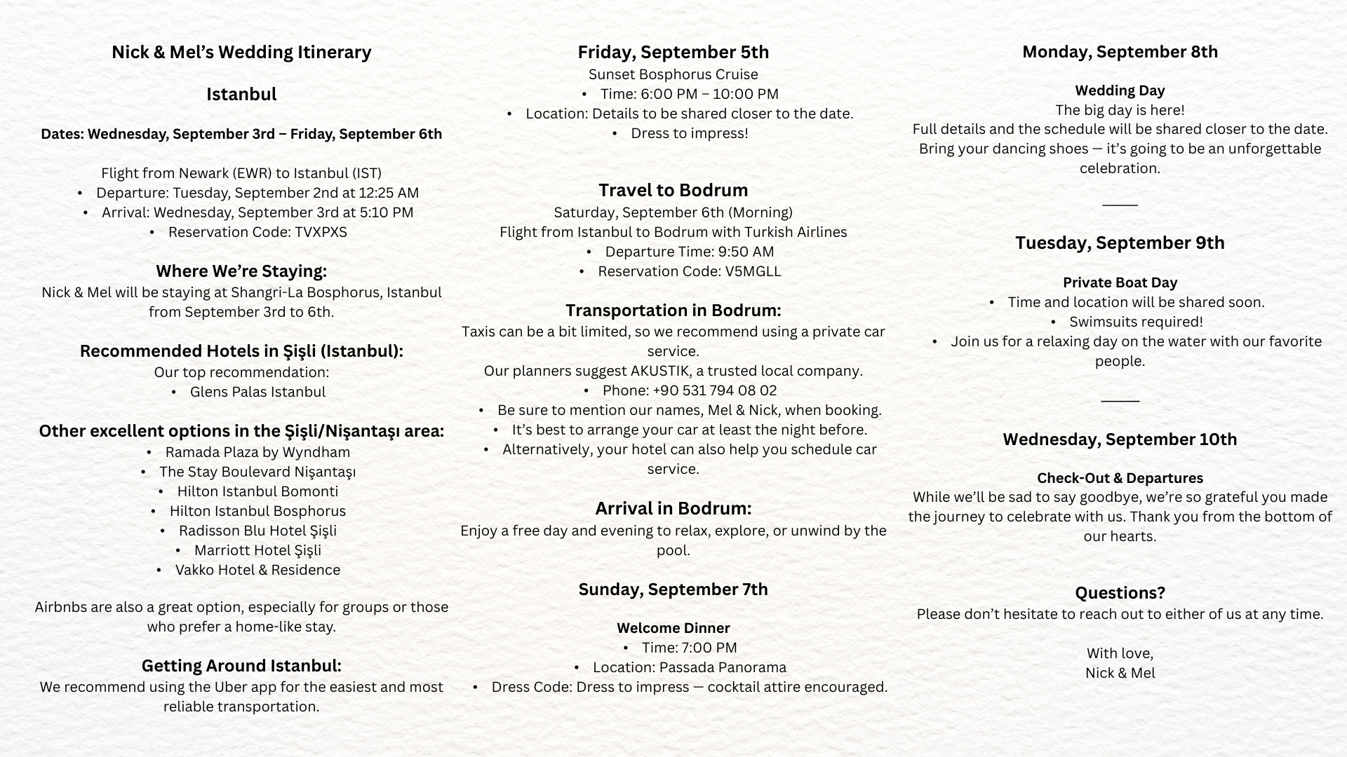 The Wedding Website of Melike Bulakbasi and Nicholas Rodrigues