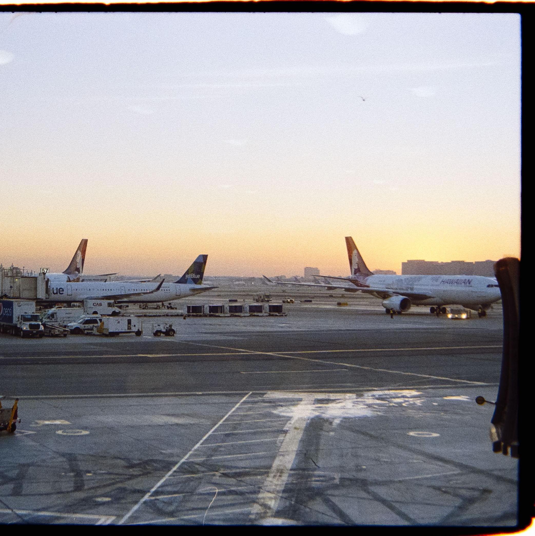 Airports became one of the most bitter sweet places. So many joyful reunions and tearful goodbyes. Now we look forward to our travels together!!