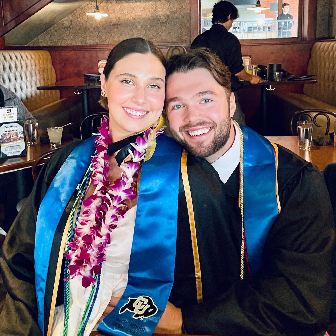 Madam graduating from CU Boulder