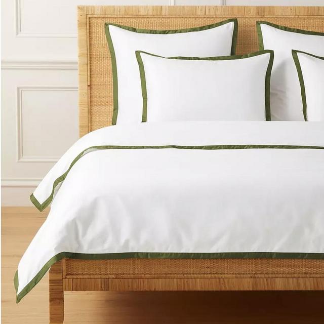 Border Frame King Sateen Duvet Cover