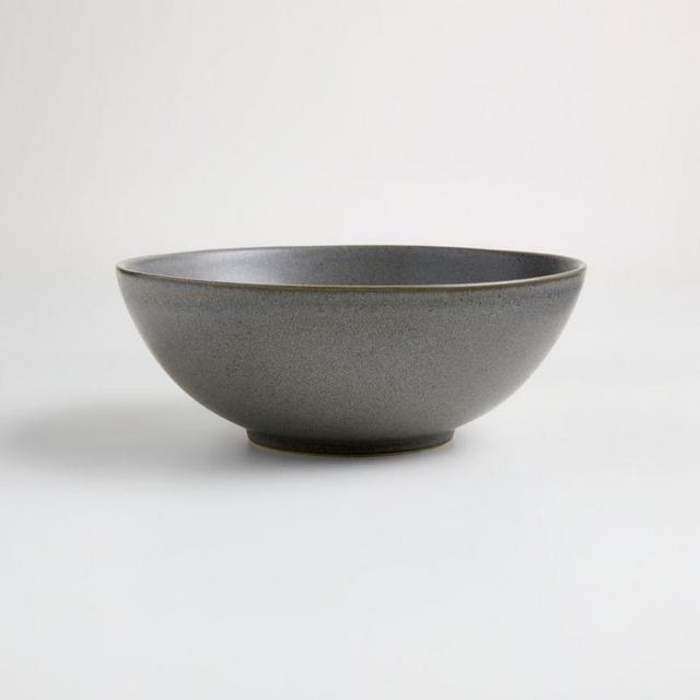 Craft 8" Charcoal Grey Bowls, Set of 8