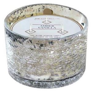 17.2oz Glass Jar 3-Wick Candle Amber Vanilla - The Collection By Chesapeake Bay Candle