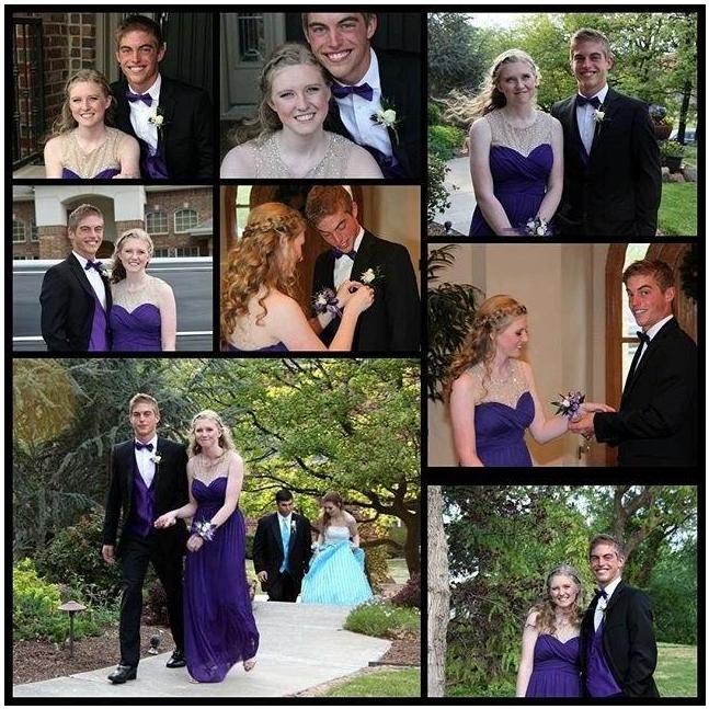 Prom! Right before we started dating!