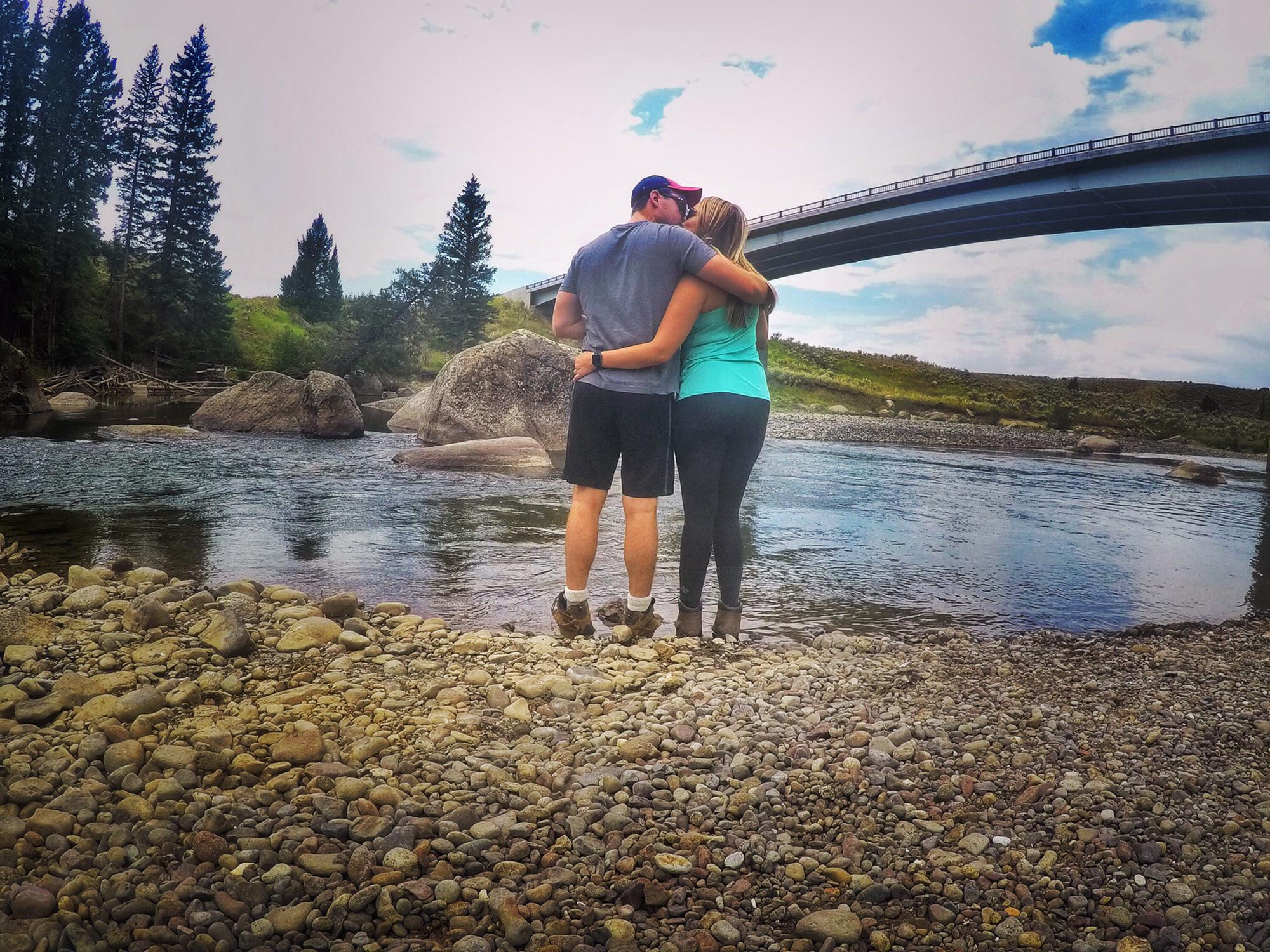 Lunch in Yellowstone