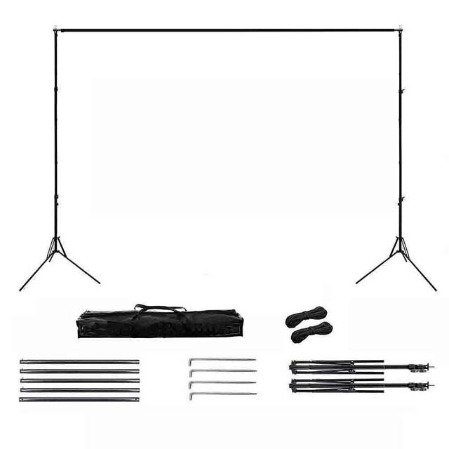 Projector Screen Stand for Indoor and Outdoor Projector Movies Screen Foldable Portable for Front and Rear Projection.