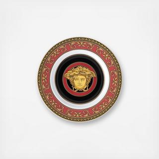 Medusa Red Bread & Butter Plate