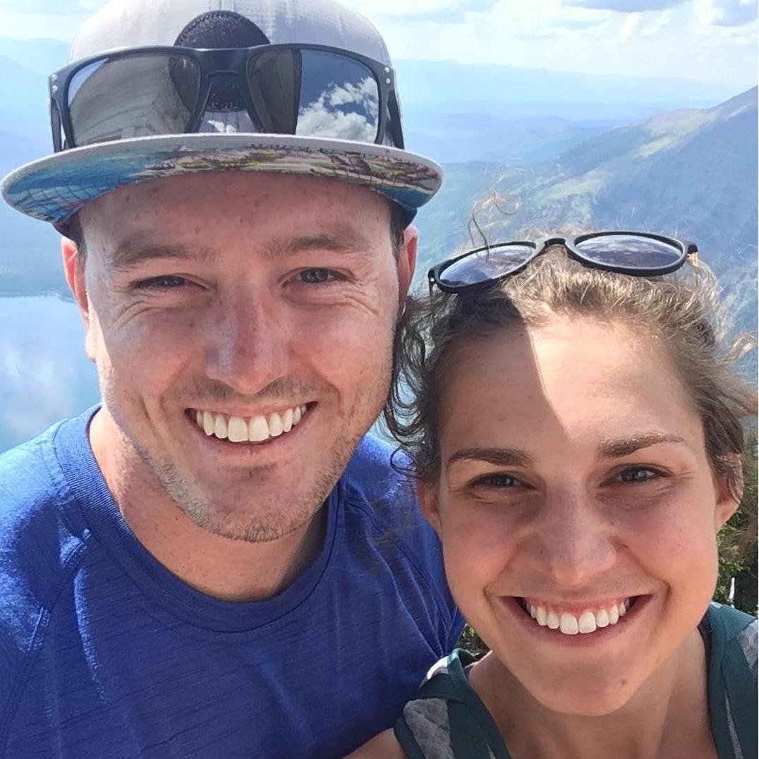 The summit of Mount Brown in Glacier National Park. Elevation: 8,566