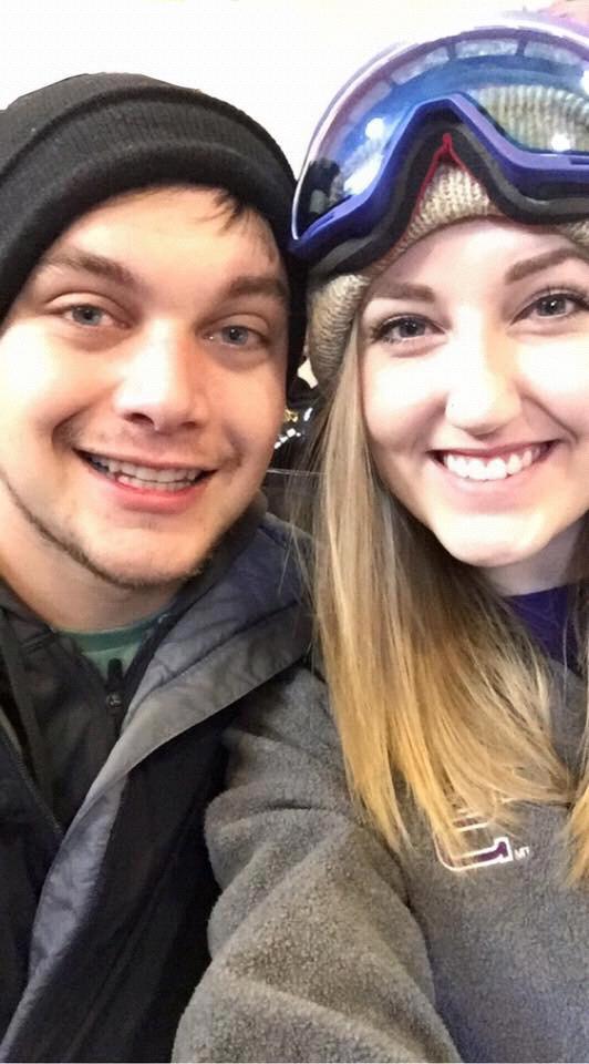 First time skiing for both of us! - January 2016