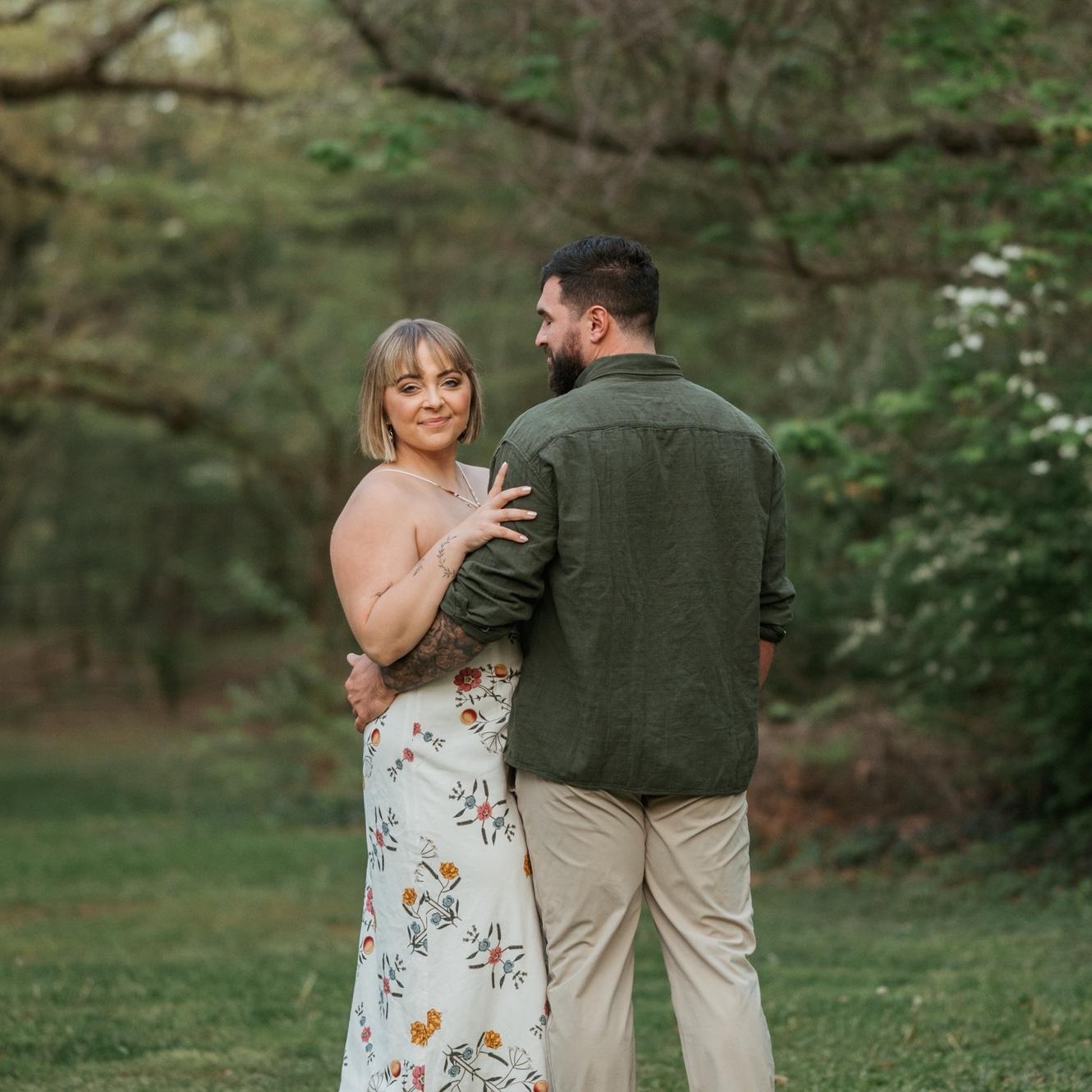 Engagement pictures where we met! Maryville College