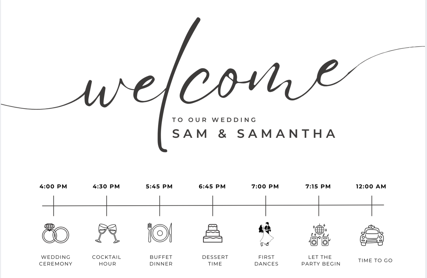 The Wedding Website of Samantha Crowley and Samuel Johnson