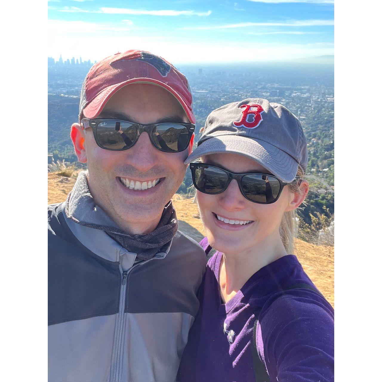 Last time hiking to the Hollywood sign! (Nov 2022)